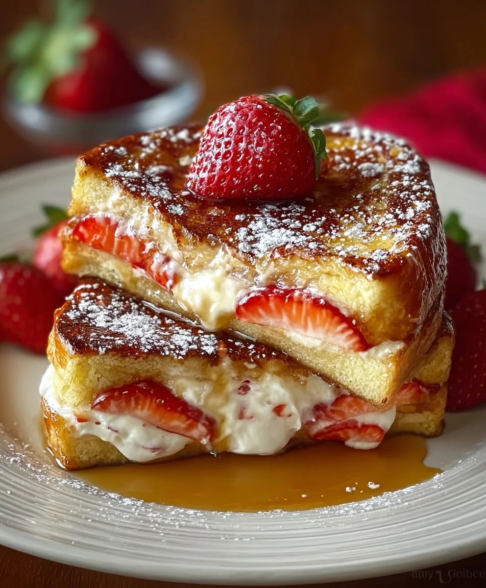 Cheesecake French Toast - Decadent Breakfast Treat