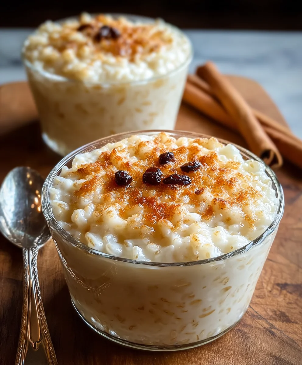 Creamy Comfort-Simple Rice Pudding Recipe