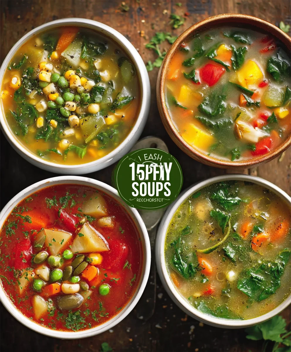 Healthy Soup Recipes For Delicious Meals