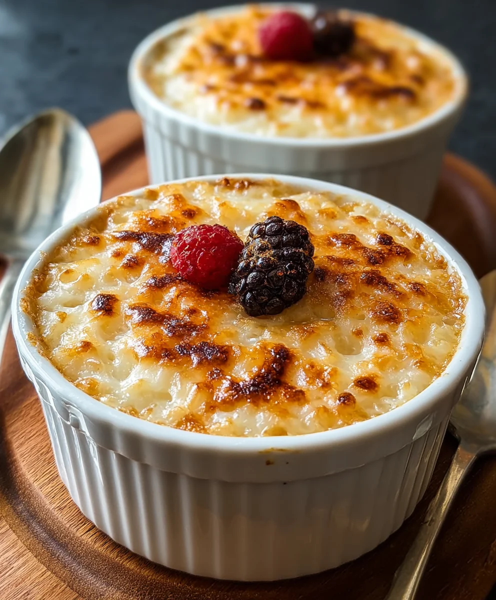 Creamy Comfort-Simple Rice Pudding Recipe
