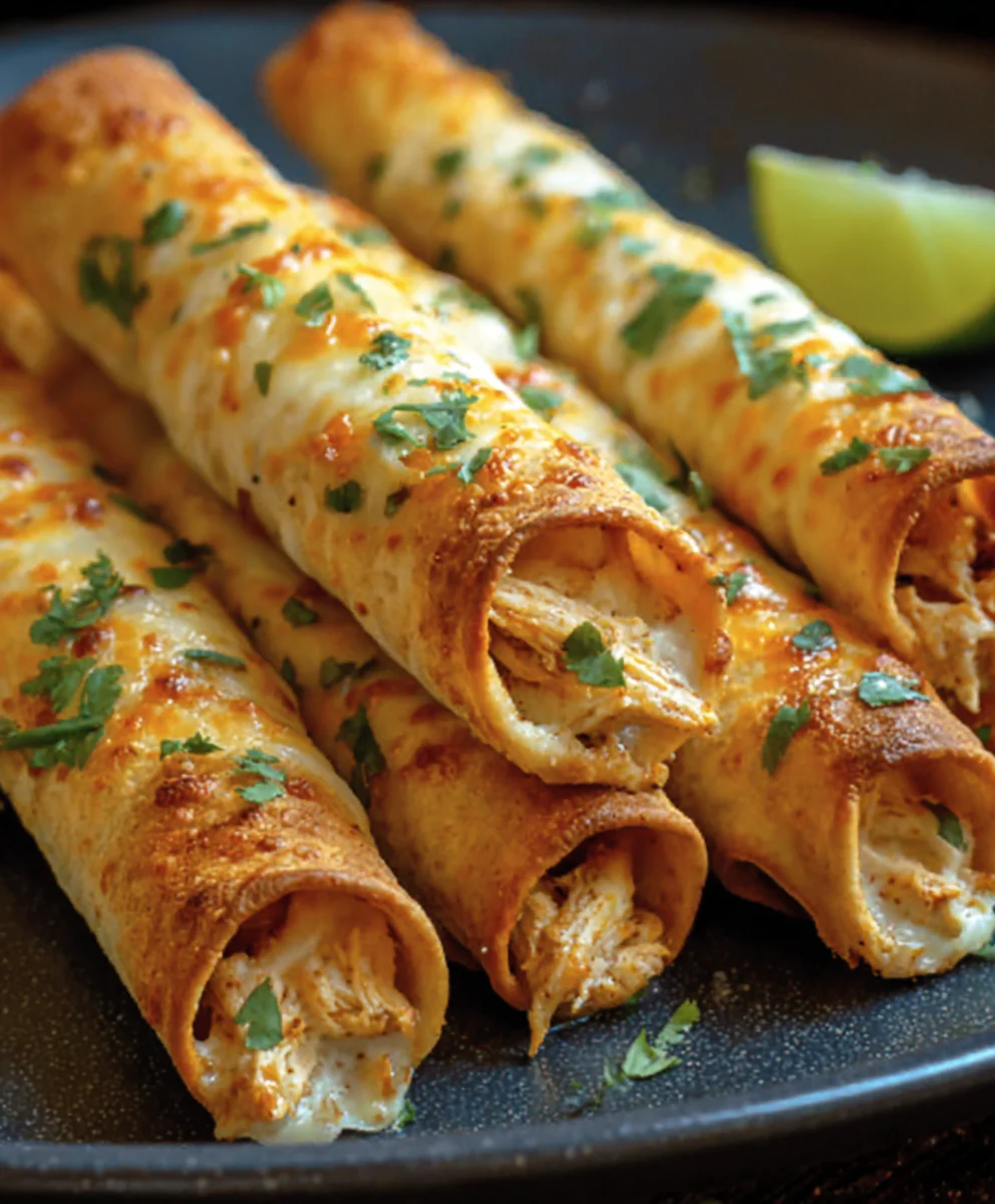 Crispy Chicken Taquitos Easy Recipe