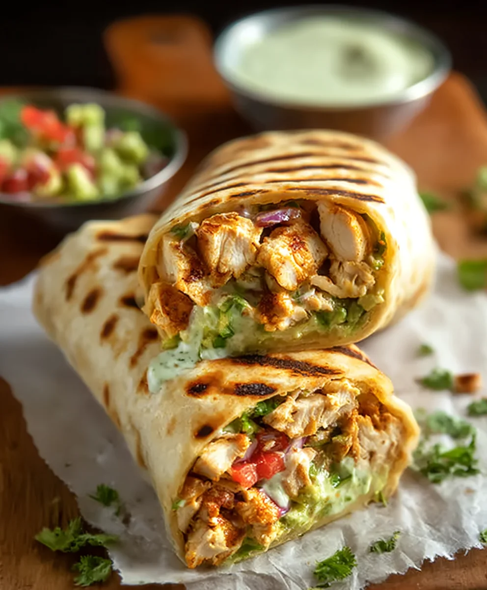 Spicy Chipotle Ranch Grilled Beef Burrito Recipe