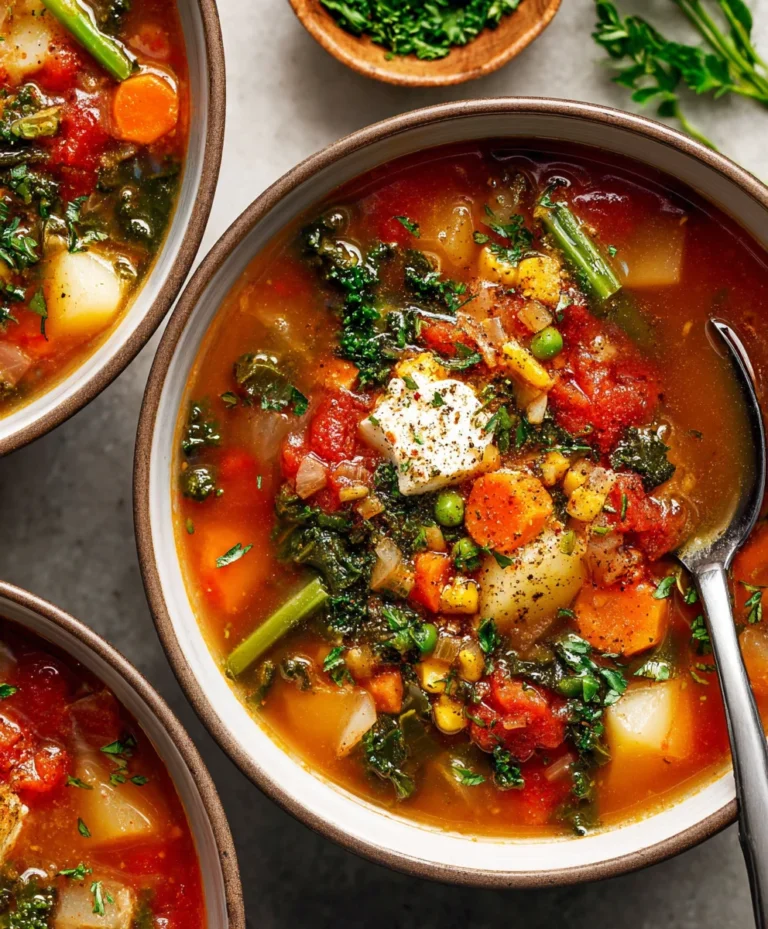 Easy Vegetable Soup – Delicious & Quick Comfort Food