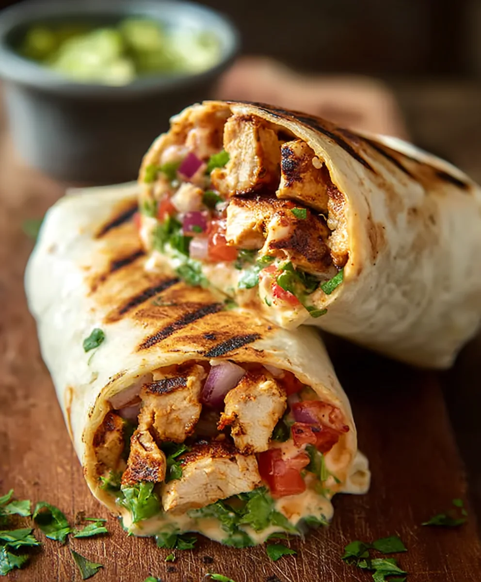 Spicy Chipotle Ranch Grilled Beef Burrito Recipe