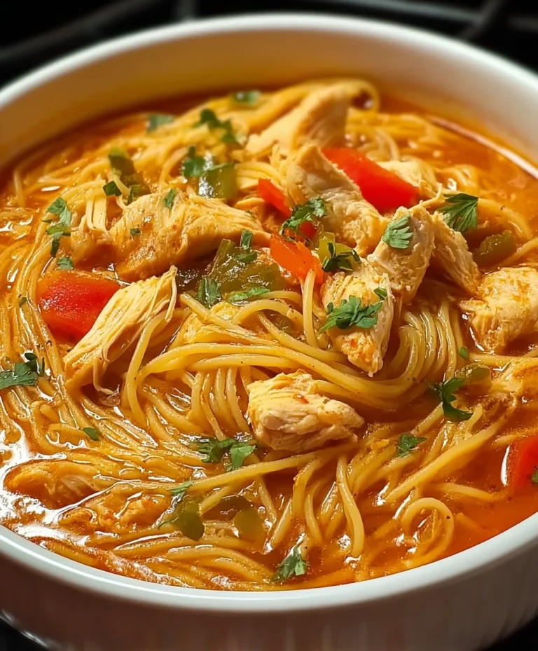 Easy Chicken Sopa de Fideo Soup Recipe – Comfort Food