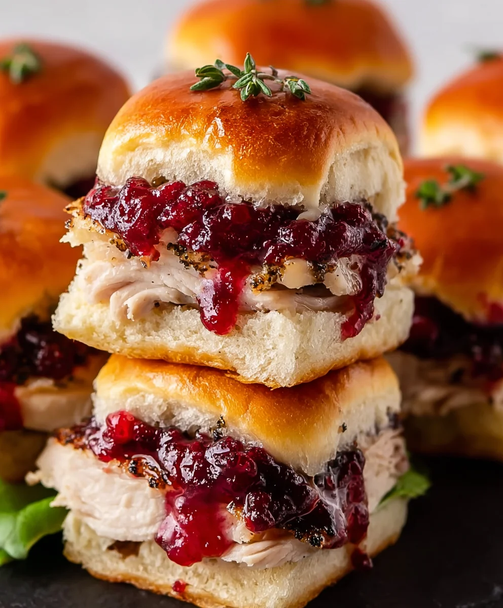 Cranberry Beef Sliders- Easy & Delicious Holiday Appetizer