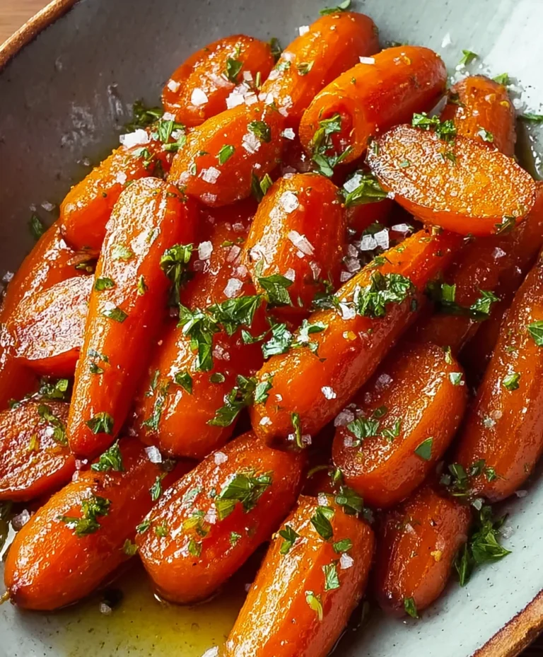 Sweet Glazed Carrots – Easy Homemade Recipe