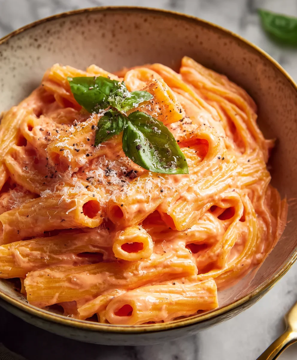 Easy Pink Sauce Pasta- Quick & Creamy Recipe