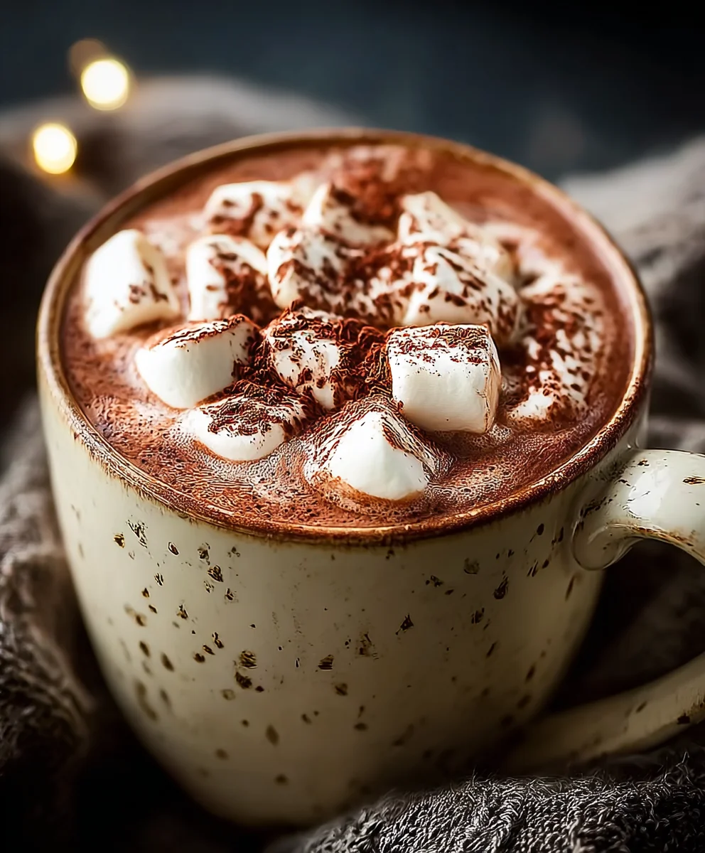 Spicy Mexican Hot Chocolate - A Warm Cozy Drink