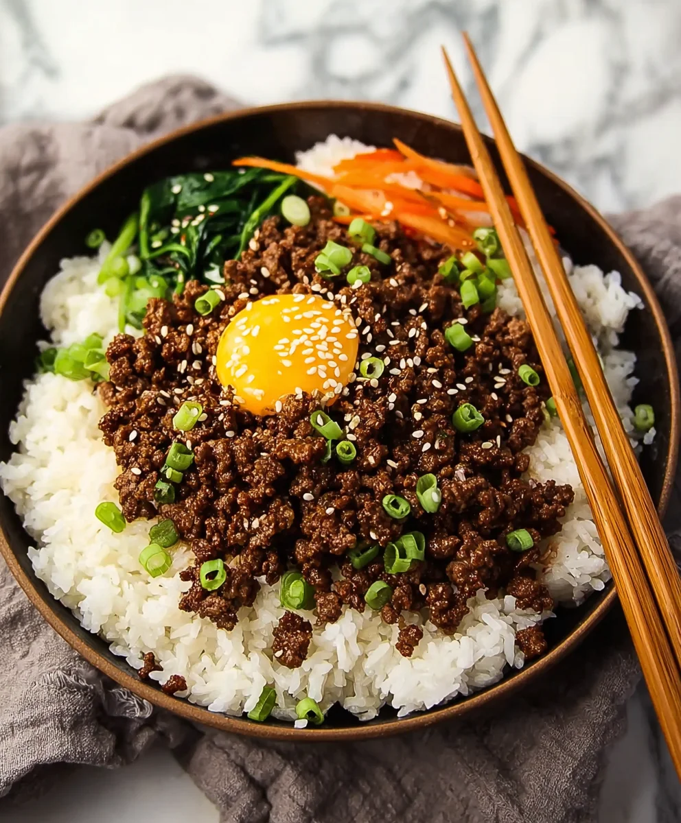 Quick Korean Beef Bowl Easy Weeknight Meal