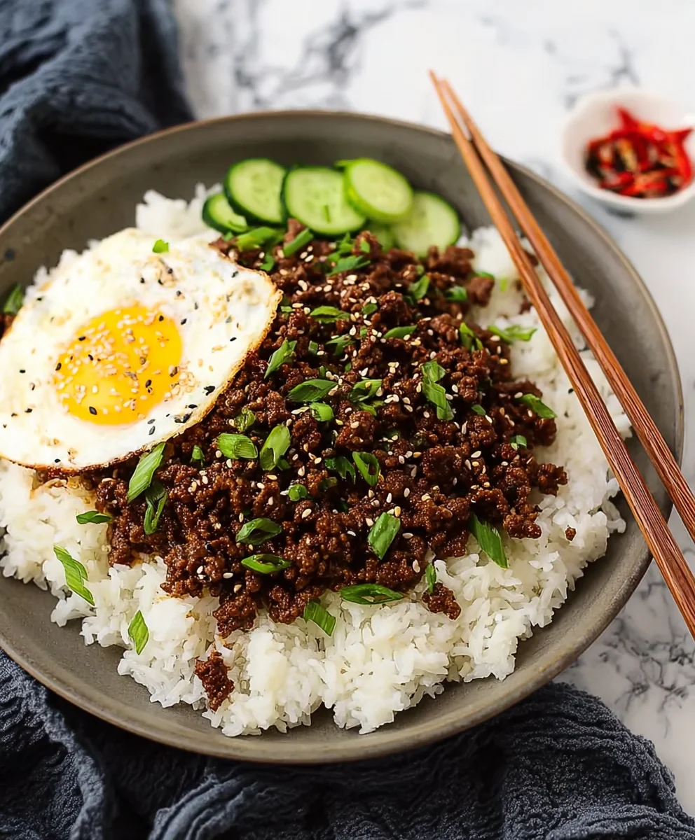Quick Korean Beef Bowl Easy Weeknight Meal