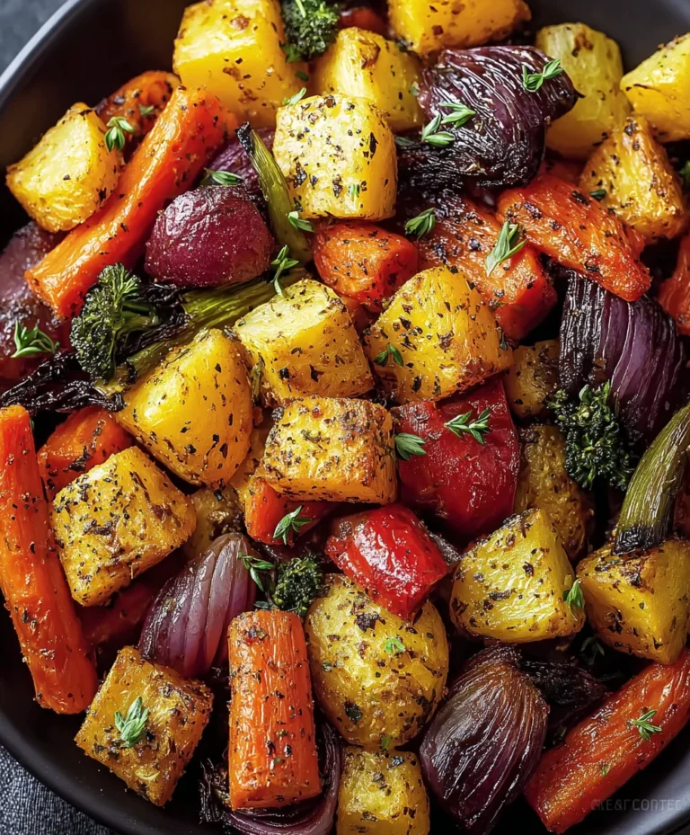 Easy Roasted Vegetables – Simple & Delicious Side Dish
