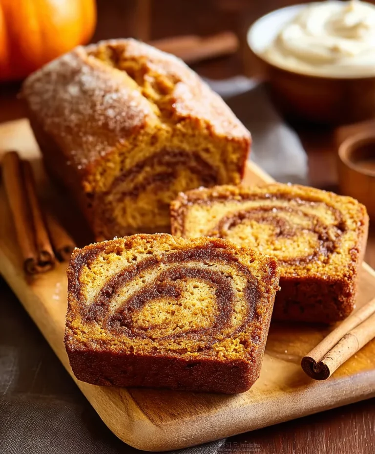 Cinnamon Swirl Pumpkin Bread Minis Recipe
