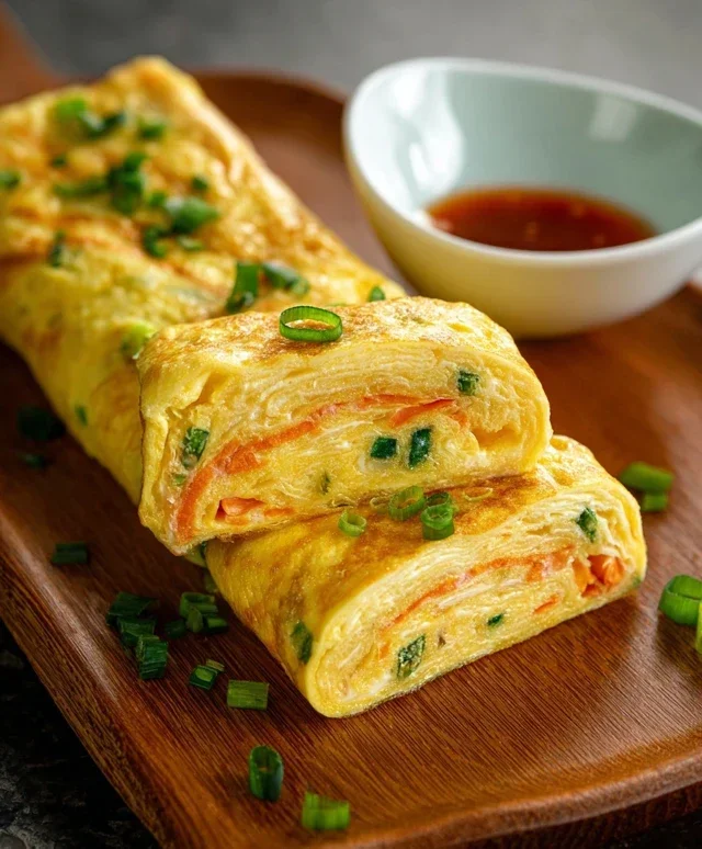 Gyeran Mari (Korean Rolled Omelette)