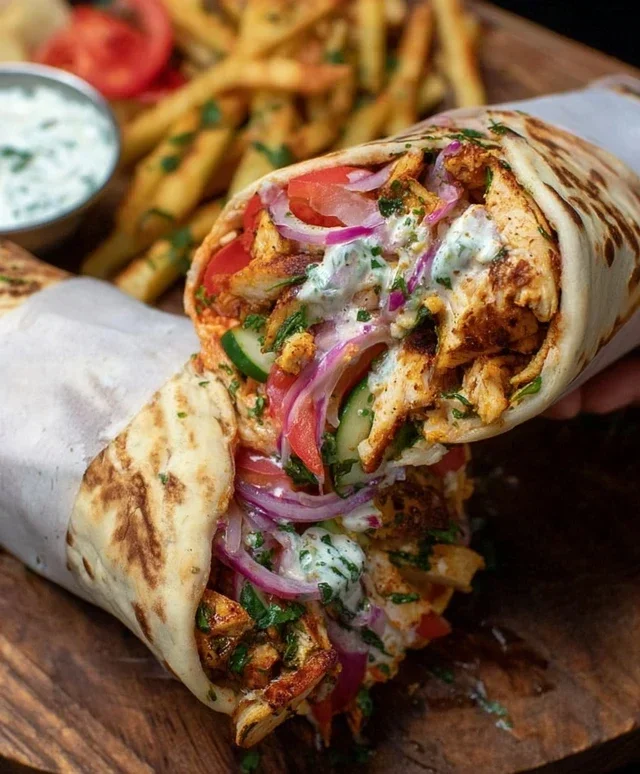 Chicken Shawarma Wrap