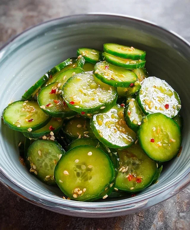 Easy Asian Cucumber Salad