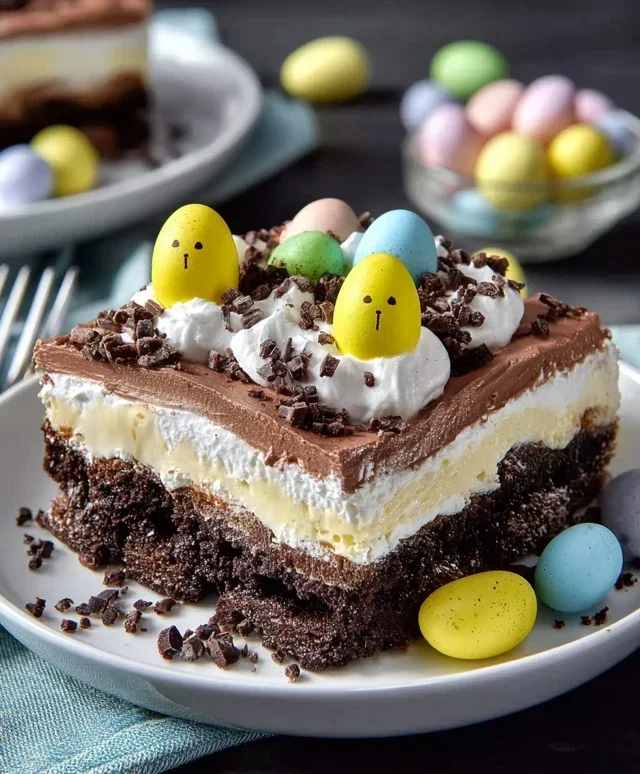 Easter Chocolate Lasagna