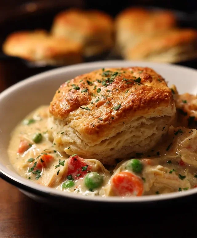 red lobster biscuit chicken pot pie