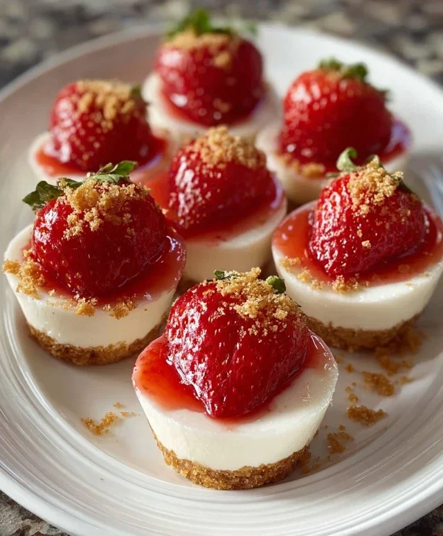 Cheesecake Deviled Strawberries