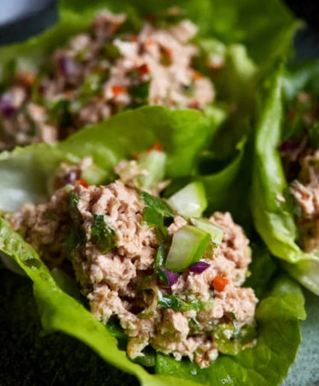 Tuna Lettuce Wraps