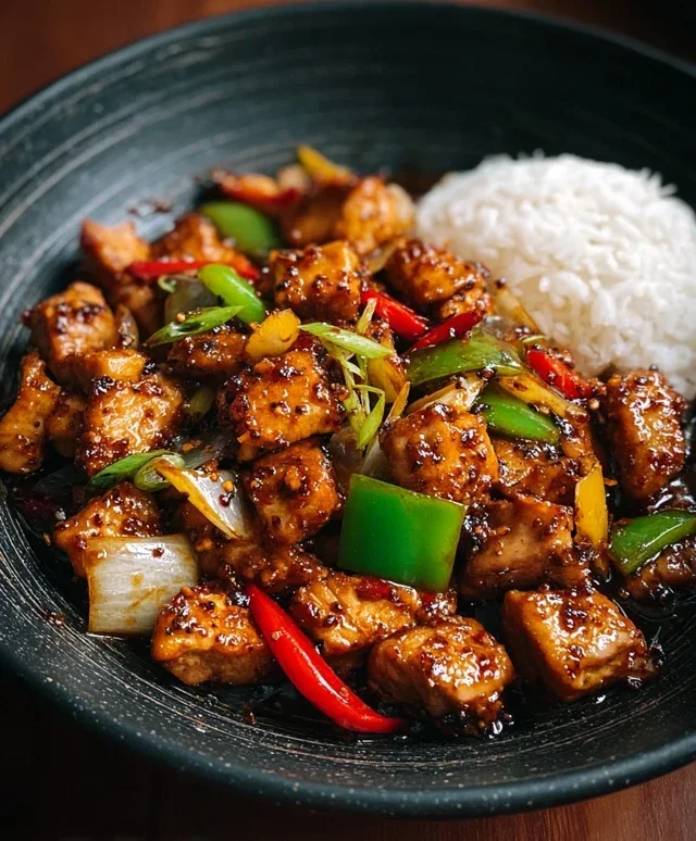 Easy Black Pepper Chicken