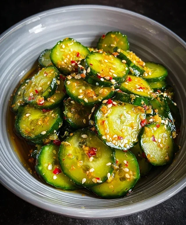 Easy Asian Cucumber Salad