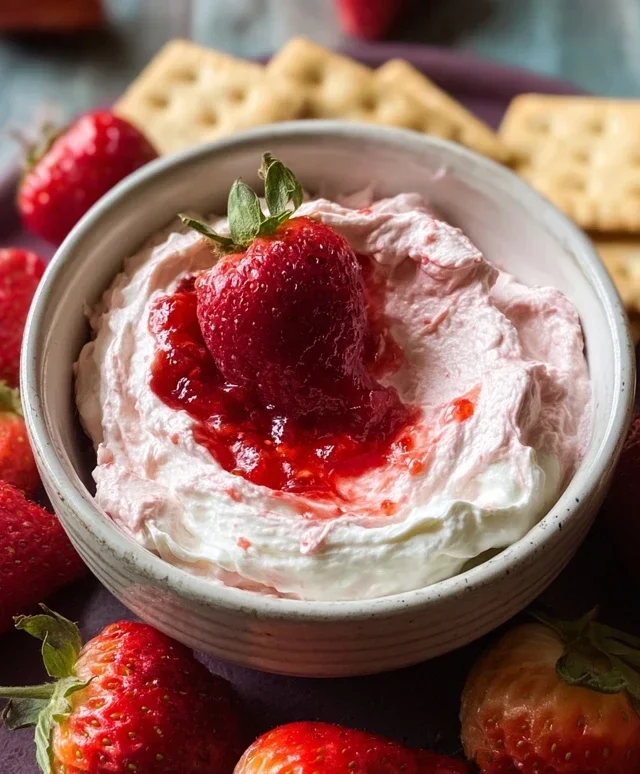 Strawberry Cheesecake Dip