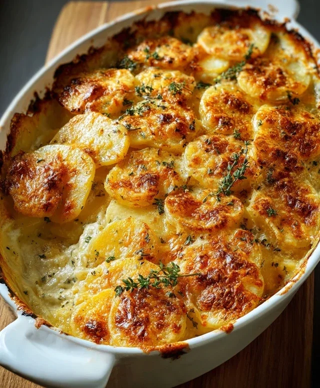 Cheesy Scalloped Potatoes