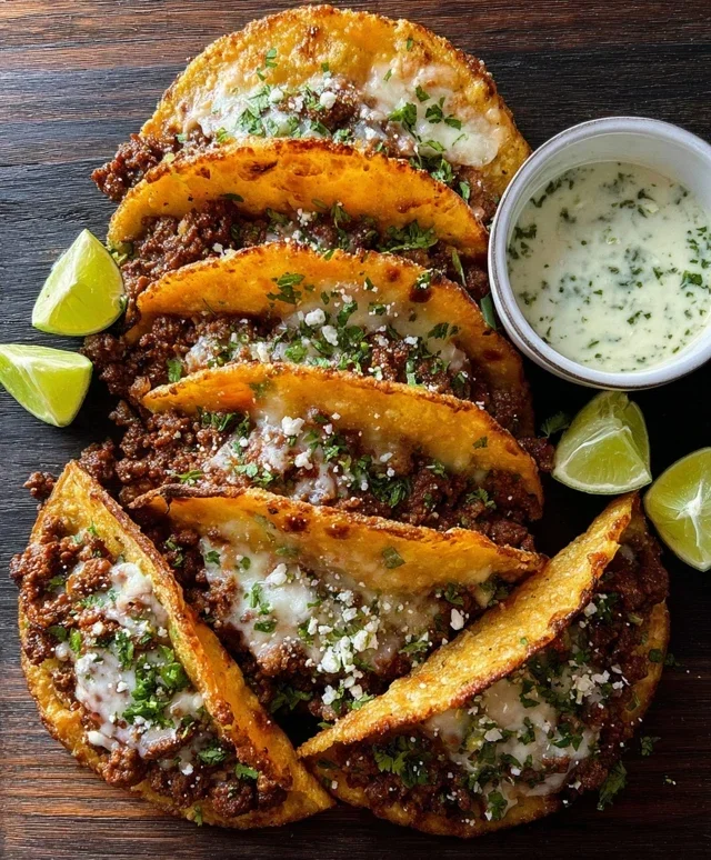 Crispy Ground Beef Tacos