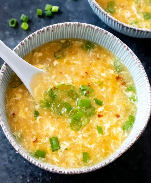Homemade Egg Drop Soup (Keto & Gluten Free)