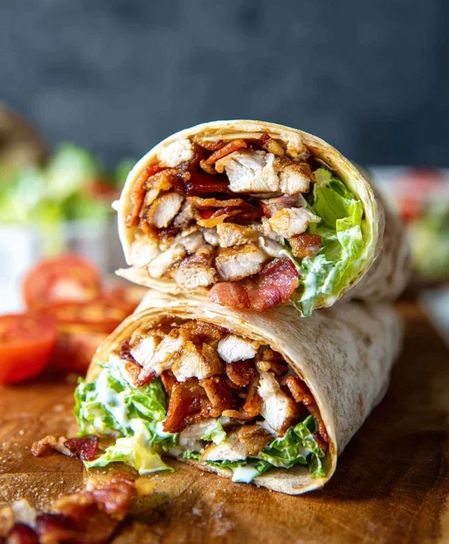 Crispy Chicken Beef Beef Bacon Ranch Wrap