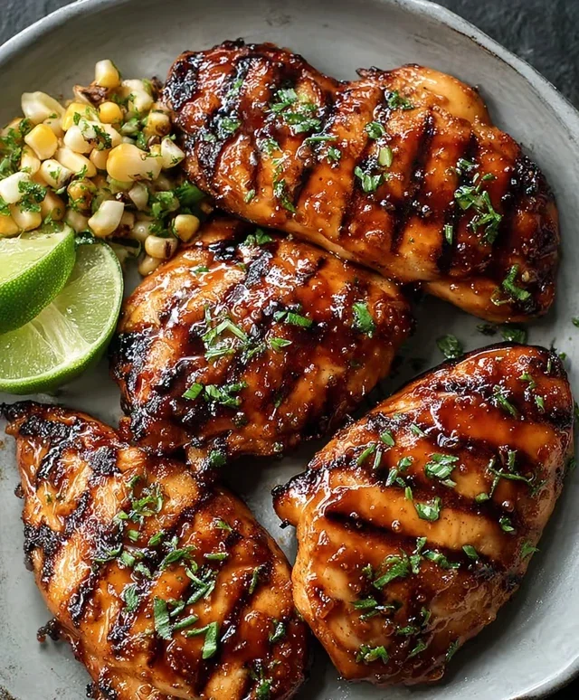 Grilled Hot Honey Chicken
