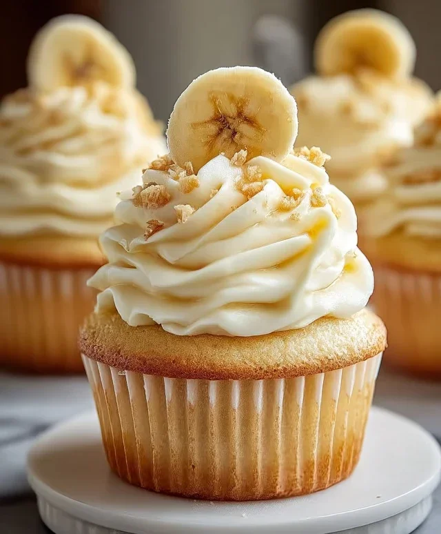 Banana Pudding Cupcakes