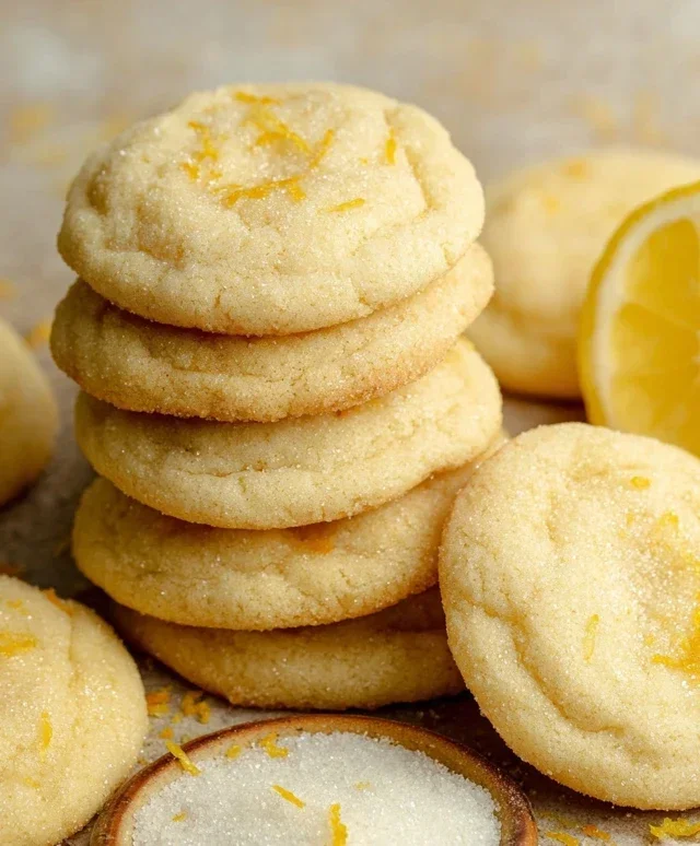 Soft & Chewy Lemon Cookies