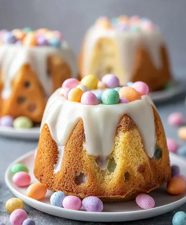 Surprise Inside Easter Bundt Cakes