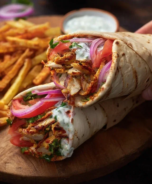 Chicken Shawarma Wrap