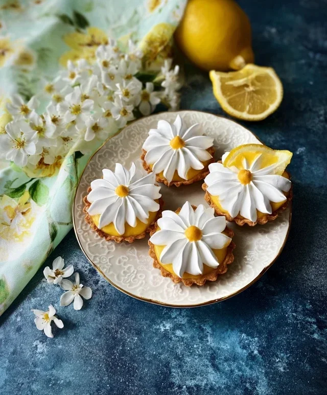 Daisy Lemon Meringue Pies