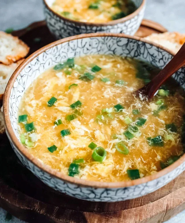 Homemade Egg Drop Soup (Keto & Gluten Free)