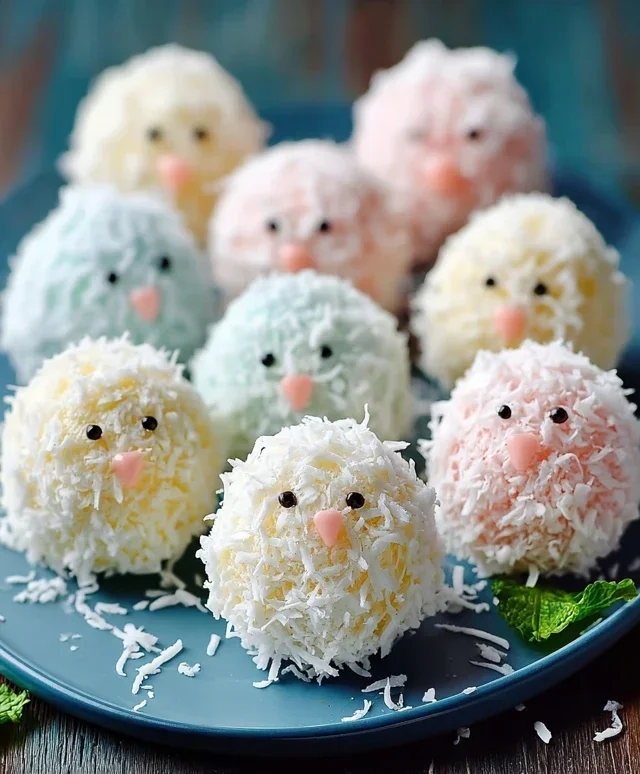 Easter Bunny Coconut Tails