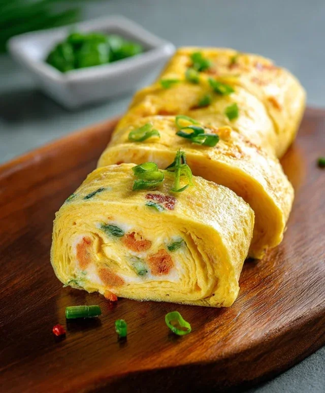 Gyeran Mari (Korean Rolled Omelette)