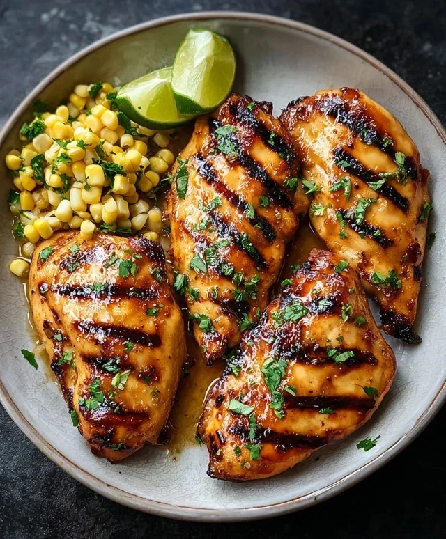 Grilled Hot Honey Chicken