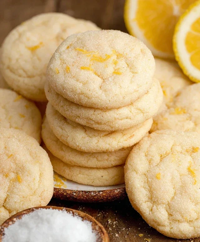 Soft & Chewy Lemon Cookies