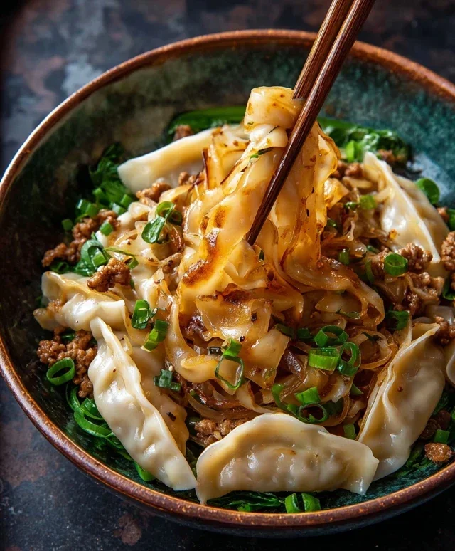 Potsticker Noodle Bowl