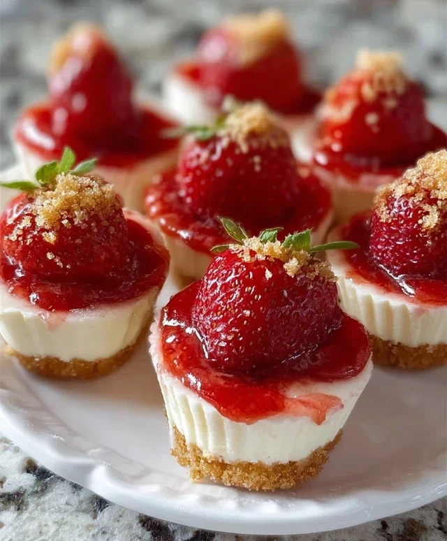 Cheesecake Deviled Strawberries
