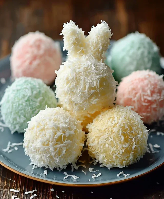Easter Bunny Coconut Tails