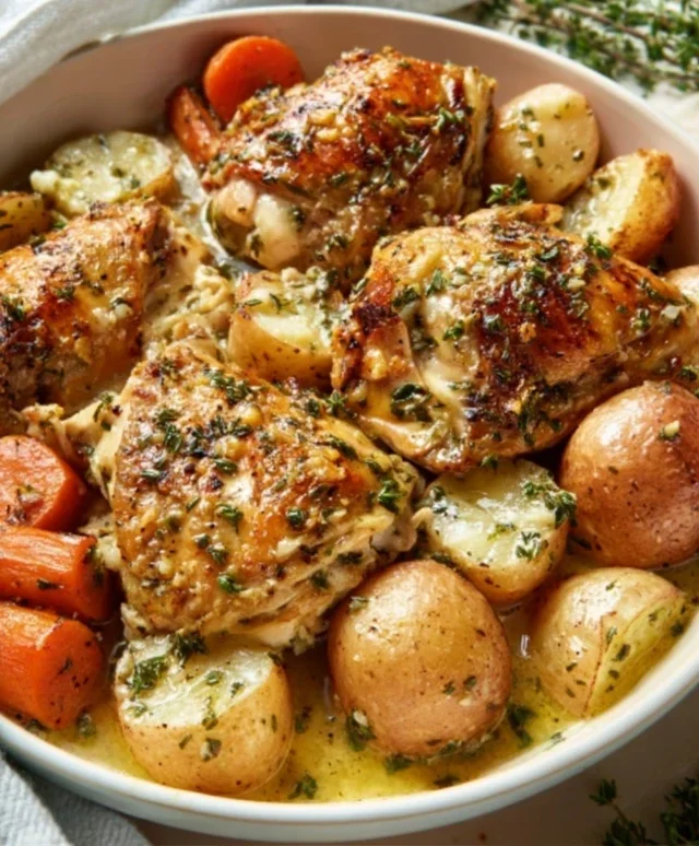 Garlic Butter Chicken Crockpot Recipe: 6-Hour Magic for Tender Bliss