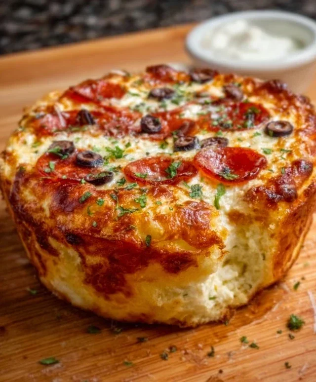 Cottage Cheese Pizza Bowl