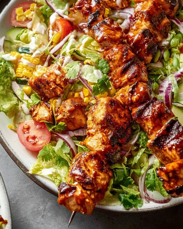 Pineapple Chicken Kebabs Recipe