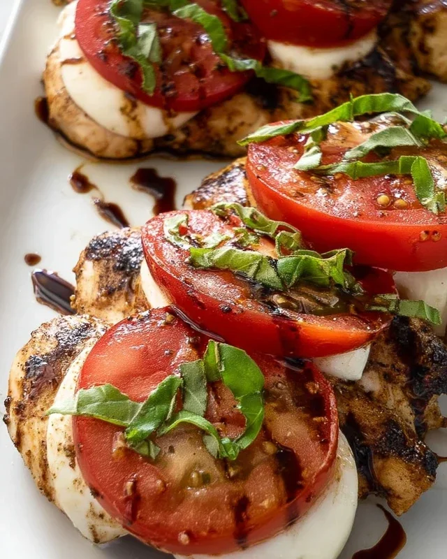 Grilled Chicken Caprese