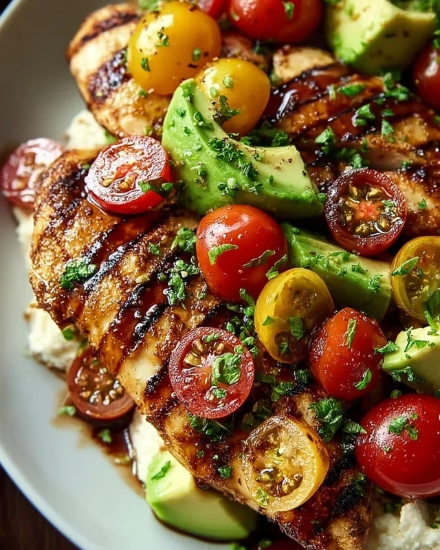 Grilled California Avocado Chicken Recipe